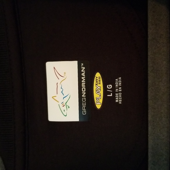 MENS GREG NORMAN SHORT SLEEVED SHIRT - Picture 2 of 5